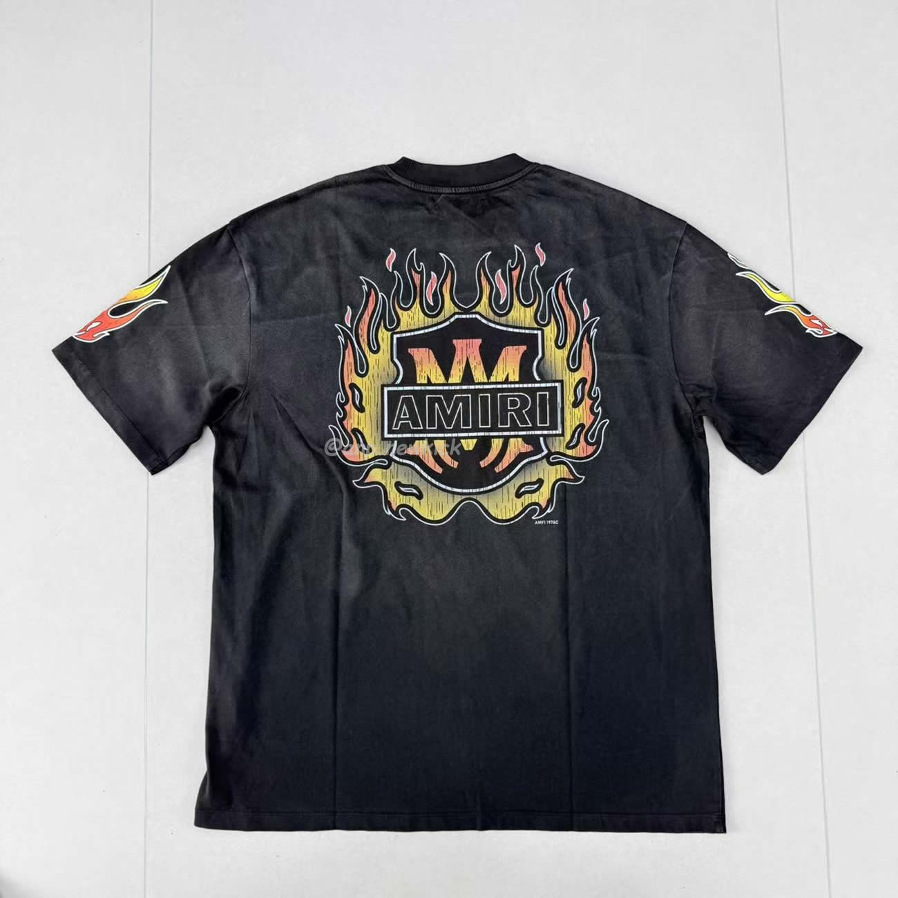 Amiri Flame Graphic T Shirt (6) - www.newkick.vip